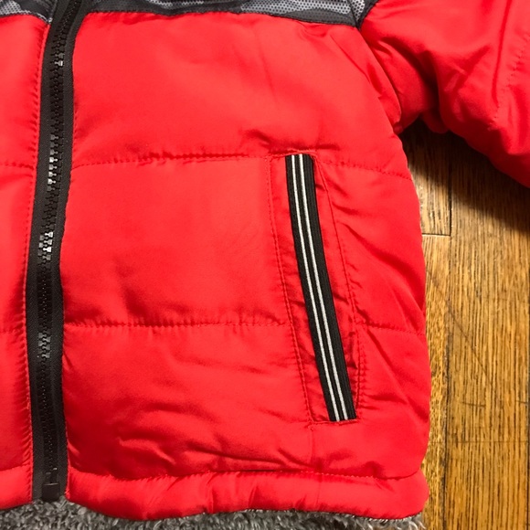 Gerry Kids Reversible Jacket, Red - 2T - Picture 4 of 8